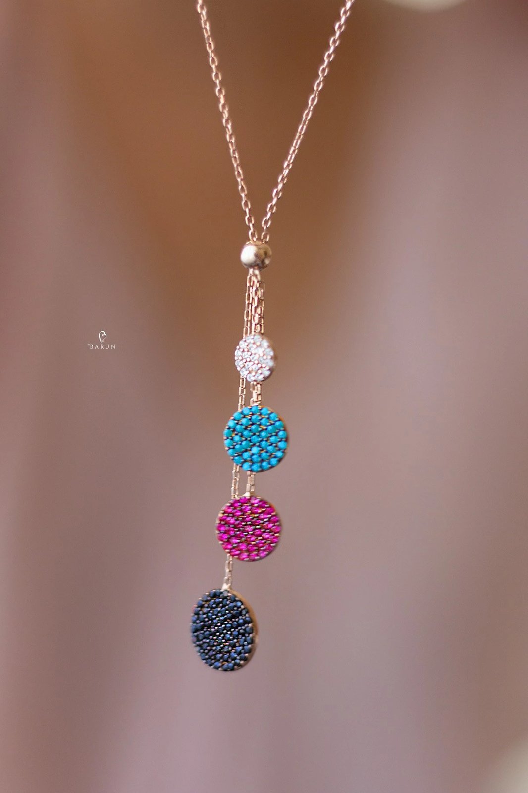 Qafore argjendi shumëngjyrëshe, Jumeon, KL - 0335