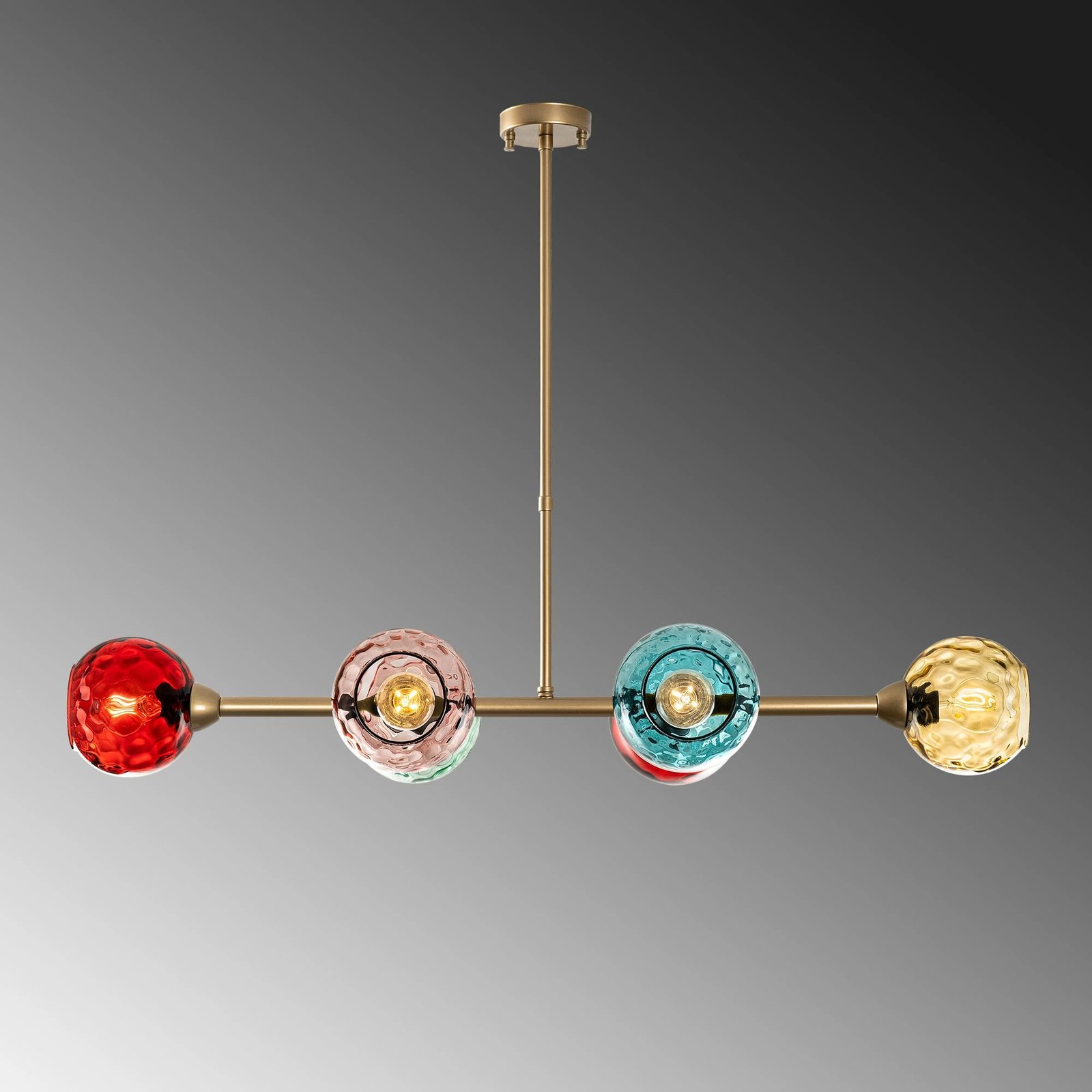 Llambë varëse Opviq, Benek - 15 - 14486, shumëngjyrëshe, ari