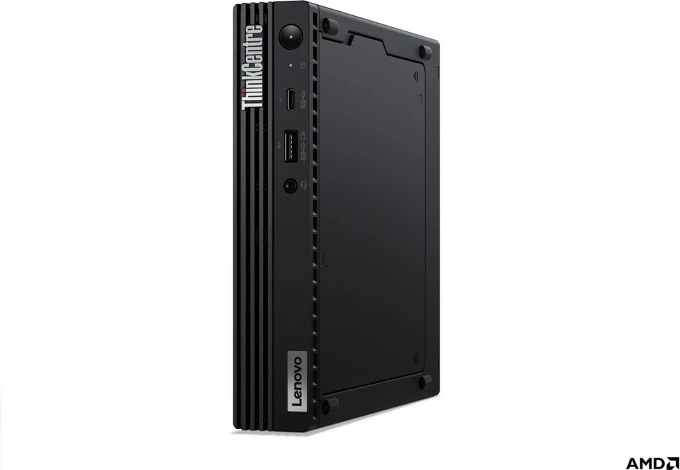 Kasë Lenovo ThinkCentre M75q, AMD Ryzen 5 5600GE, 8 GB RAM, 256 GB SSD, Windows 11 Pro, E zezë