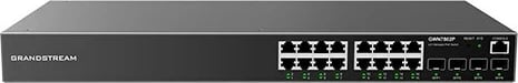 Switch Grandstream GWN 7802, 16GE, 4SFP, i menaxhueshëm, i zi
