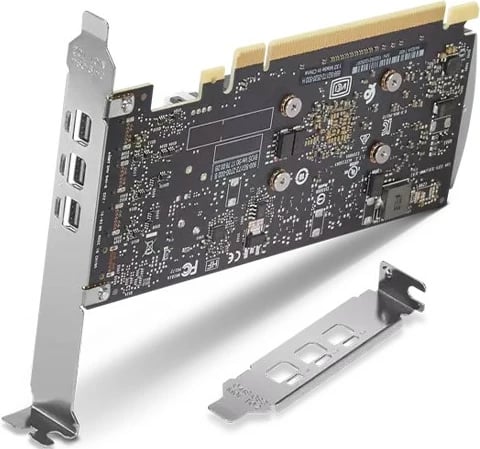Grafikë kartelë Lenovo Nvidia T400, 4GB GDDR6, 3x DisplayPort, PCI Express x16, e zezë