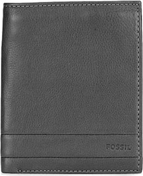 Portofol për meshkuj Fossil SML1397001, i zi