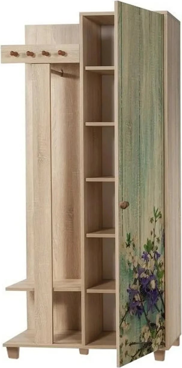 Stendë për korridor, ngjyrë lisi Sonoma, Garmanto 90 - 727