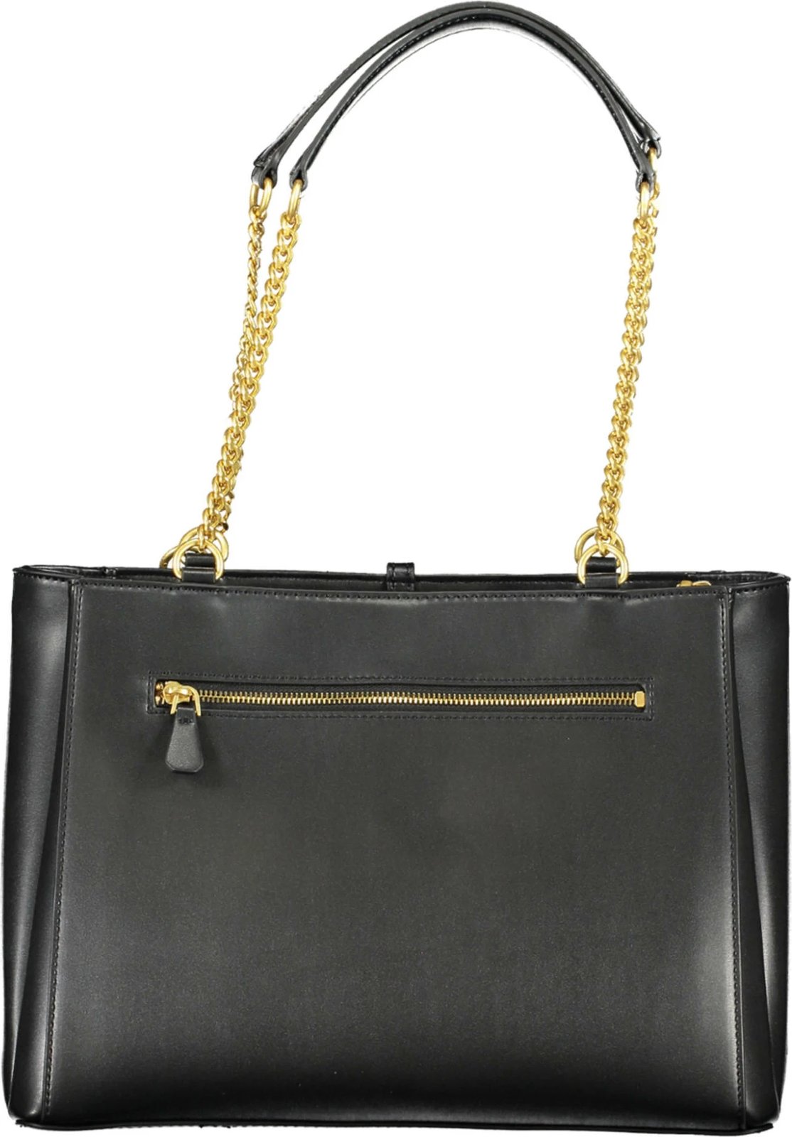 Çantë për femra GUESS JEANS, e zezë Çantë për femra GUESS JEANS, e zezë