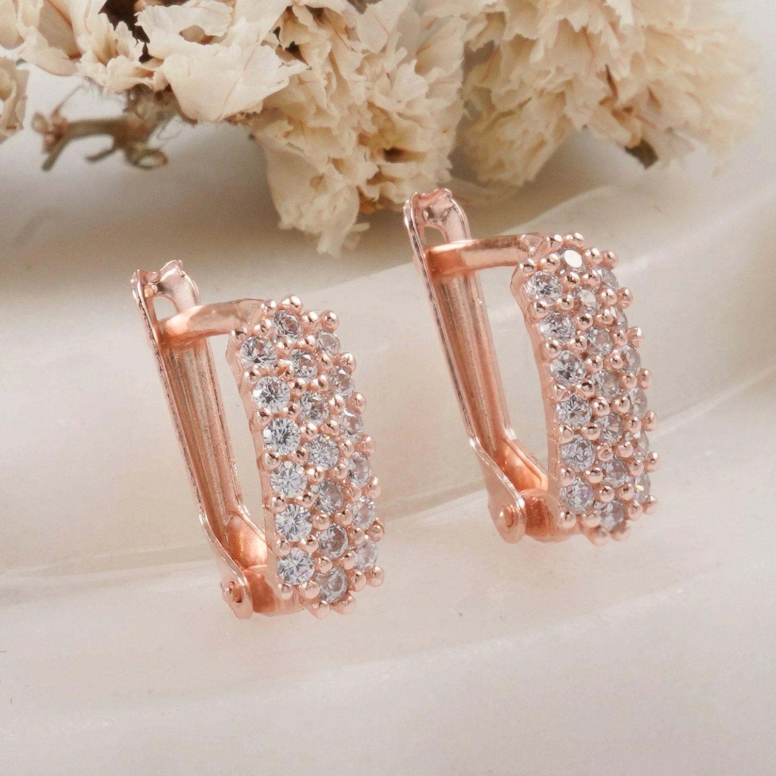 Vathë argjendi ngjyrë rozë gold, Jumeon, 9196