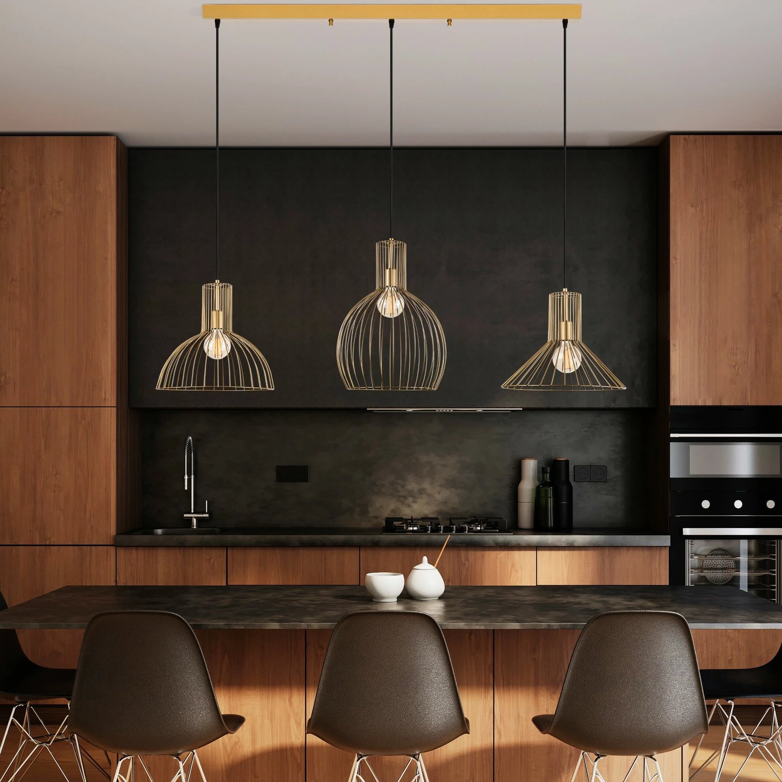 Llambë tavani Opviq Tabut, ngjyrë ari, MR-768-1