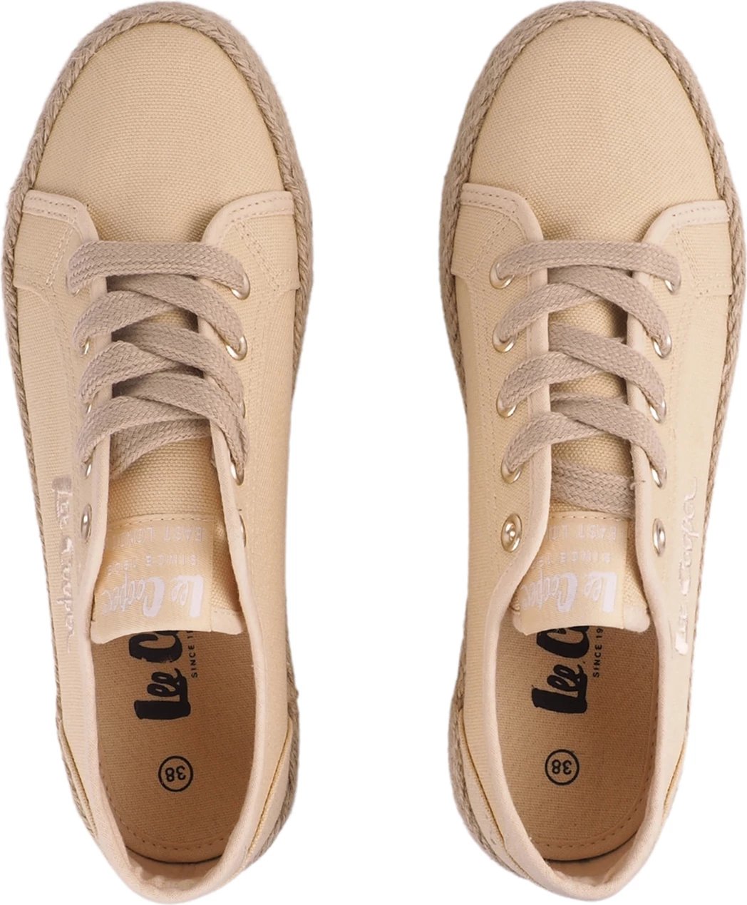 Këpucë për femra Lee Cooper, bezhë