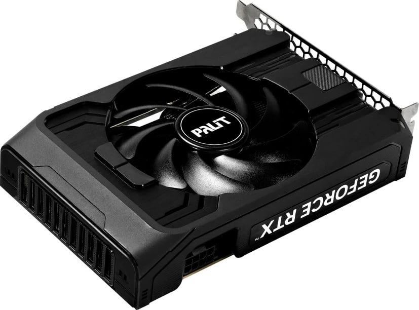 Kartë grafike Palit GeForce RTX 5050 StormX, 8 GB GDDR6, e zezë