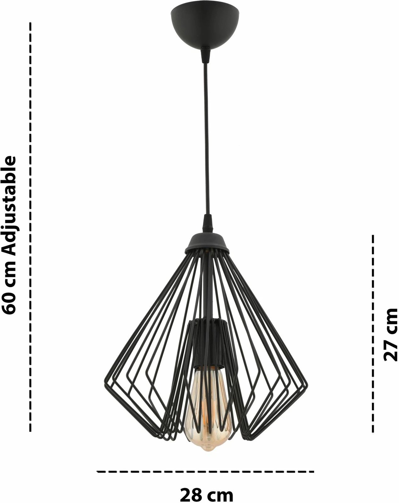 Llambë tavani Opviq, Antir, e zezë