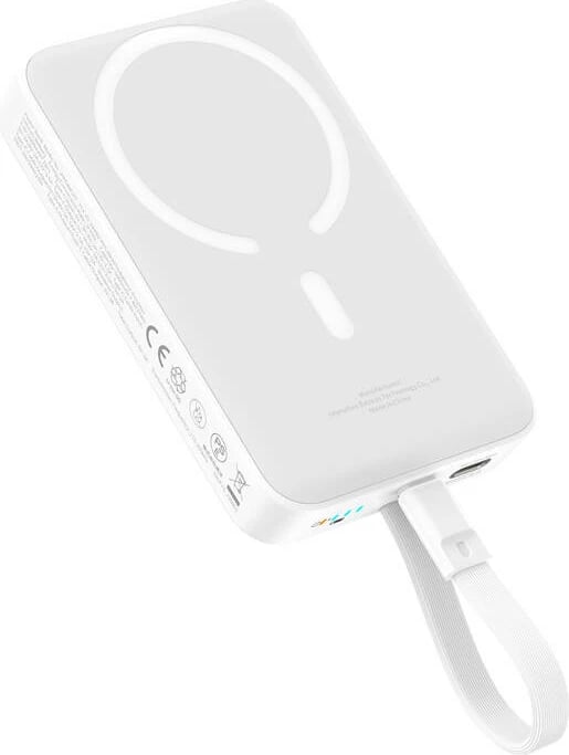 Powerbank Baseus Mini 10000mAh 30W, Bayern Edition, i bardhë