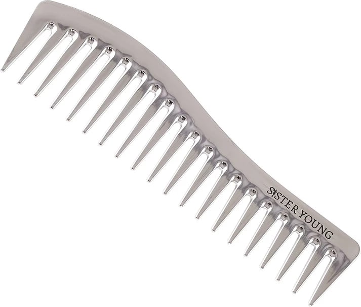Krehër për stilim flokësh Sister Young Zuri për femra argjendtë, 1 copë