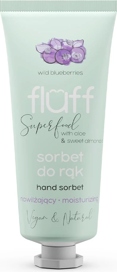 Krem për duar për femra Fluff Sorbet me manaferra pylli 50ml