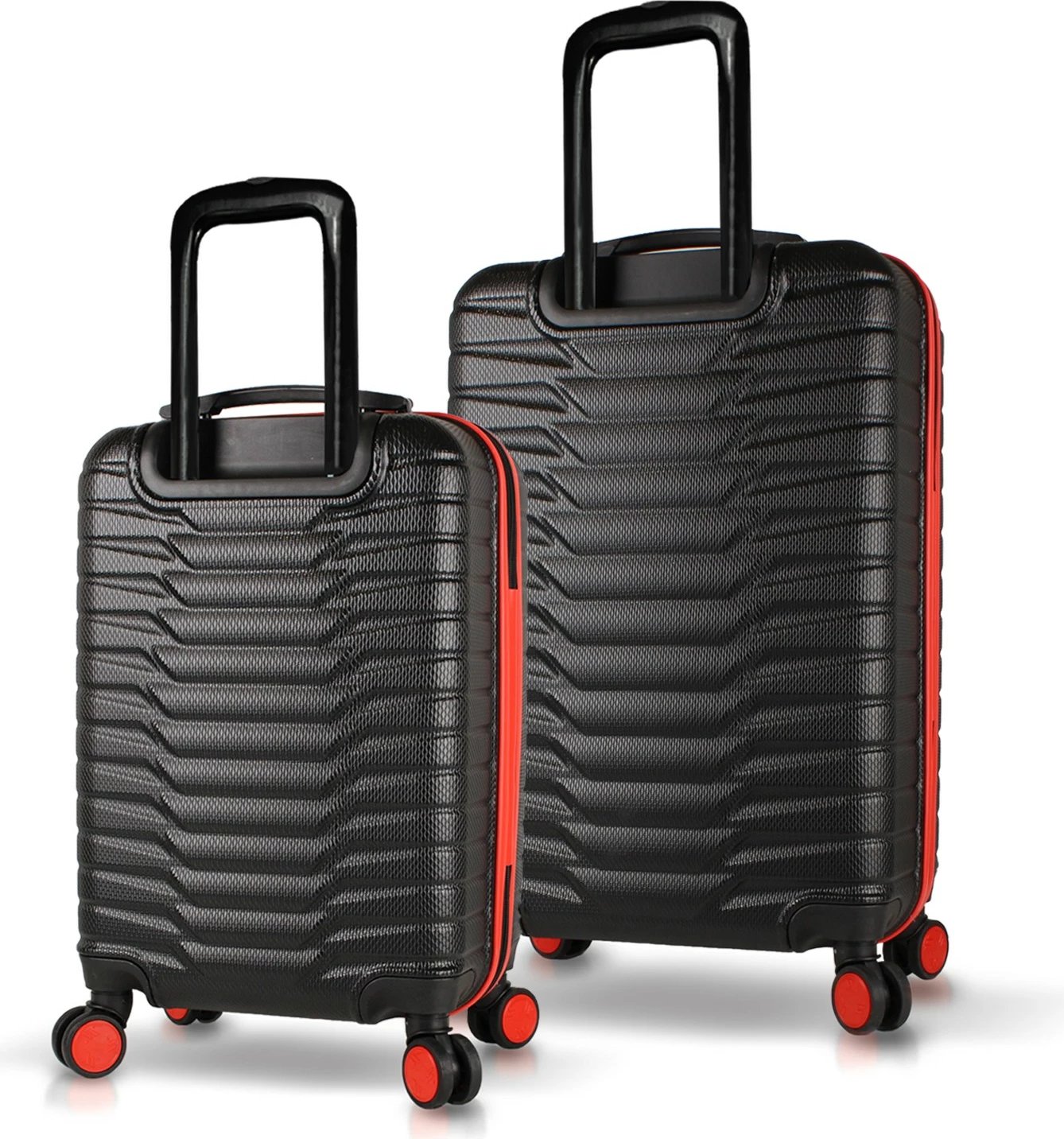 Set valixhesh (2 copë), Zoozie Bags, 5622, ngjyrë e zezë