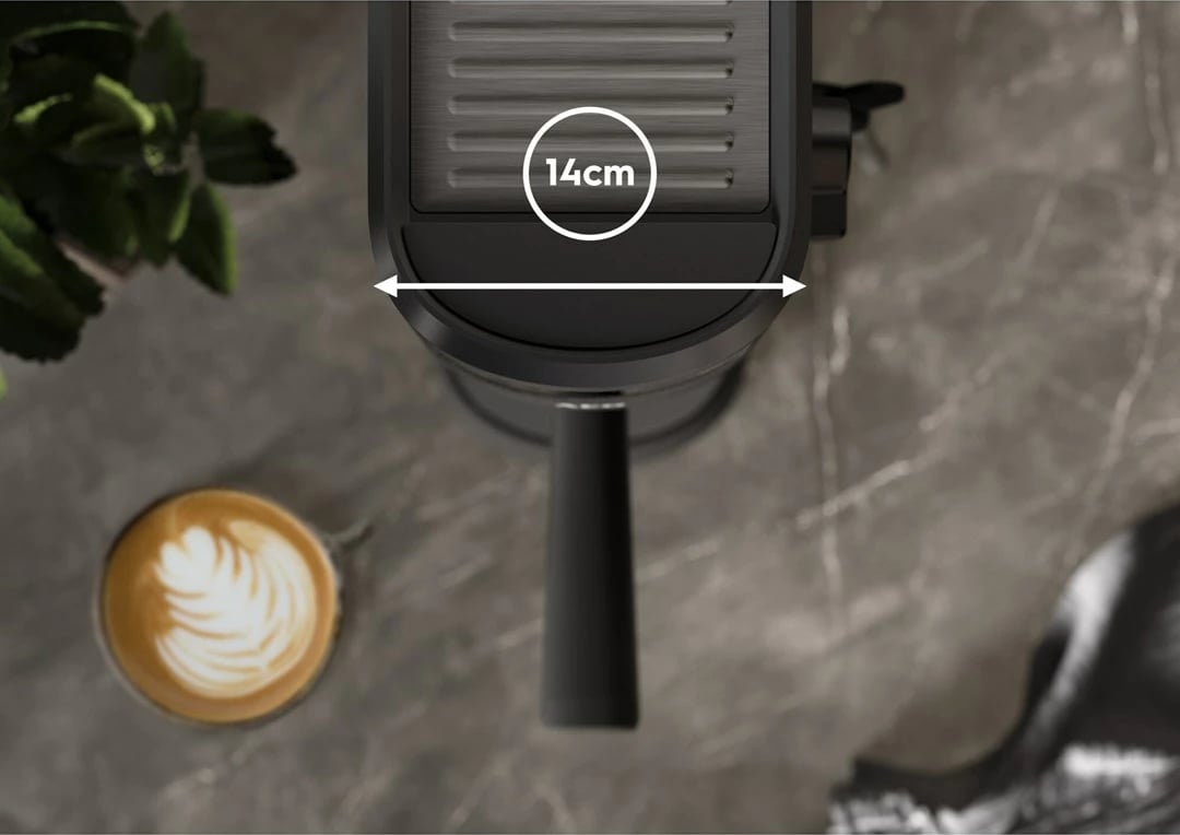 Aparat espresso manual AEG EC6-1-6BST, 1L, i zi