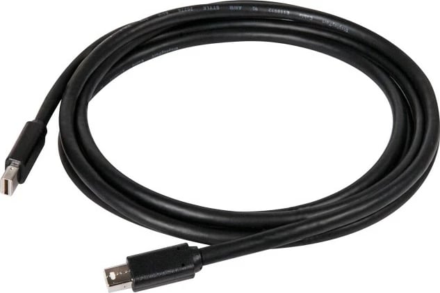 Kabllo Mini DisplayPort Club3D 1.4, 2m, 8K, e zezë
