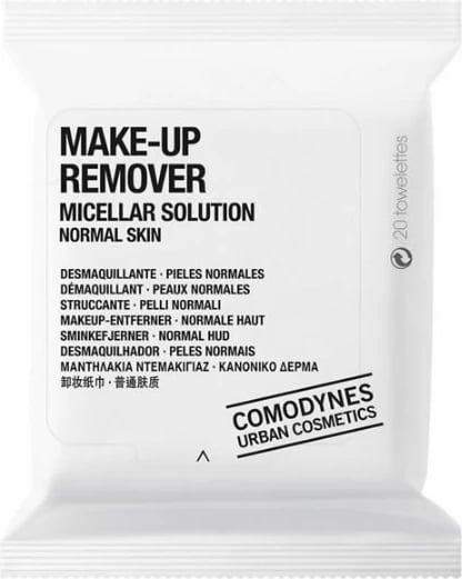 Peceta për heqjen e grimit Comodynes Make-Up Remover Micellar Solution unisex, 20 copë