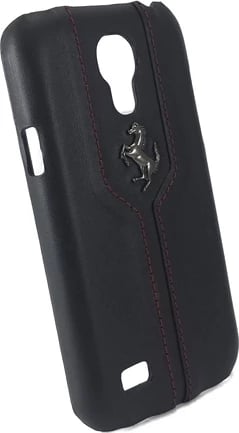 Mbështjellës Ferrari Monte Carlo për Samsung Galaxy S4 Mini, lëkurë, i zi