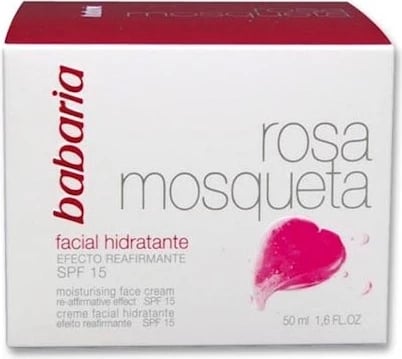 Krem fytyre Babaria Rosa Mosqueta SPF15, 50ml