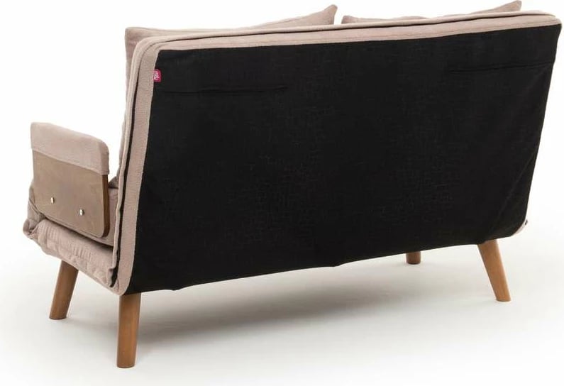 Divan-krevat dy ulëshe, Cosmo, ngjyrë mink, Atelier del Sofa Divan-krevat dy ulëshe, Cosmo, ngjyrë mink, Atelier del Sofa