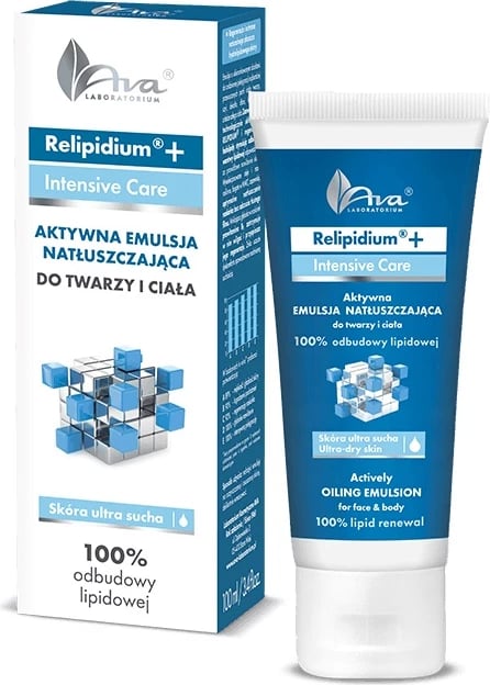 Emulsion për fytyrë dhe trup Ava Laboratorium Relipidium+ Active Emollient për femra 100ml