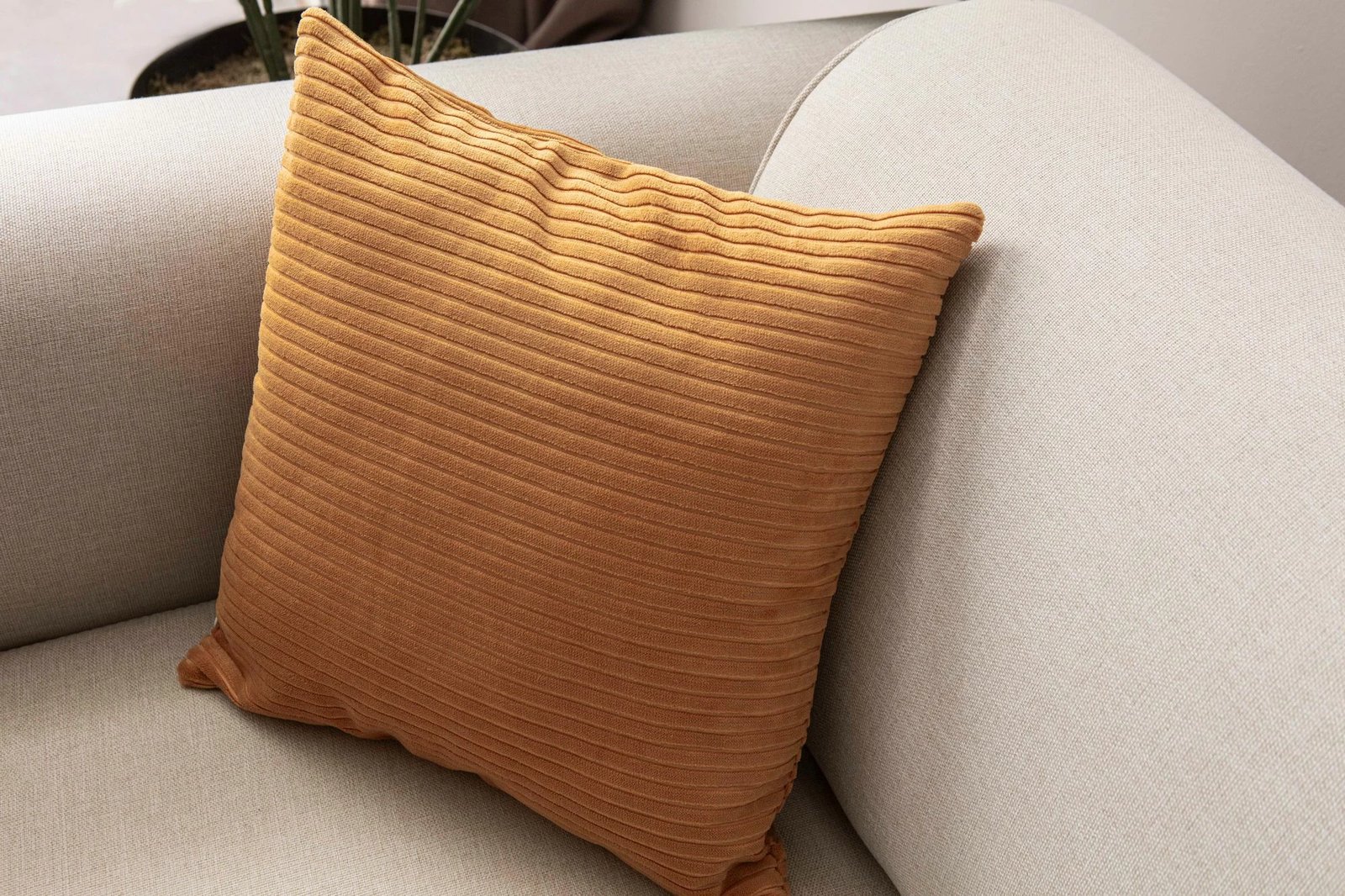 Set mbulesash për jastëkë (2 copë), Evila Originals, portokalli, 43x43cm