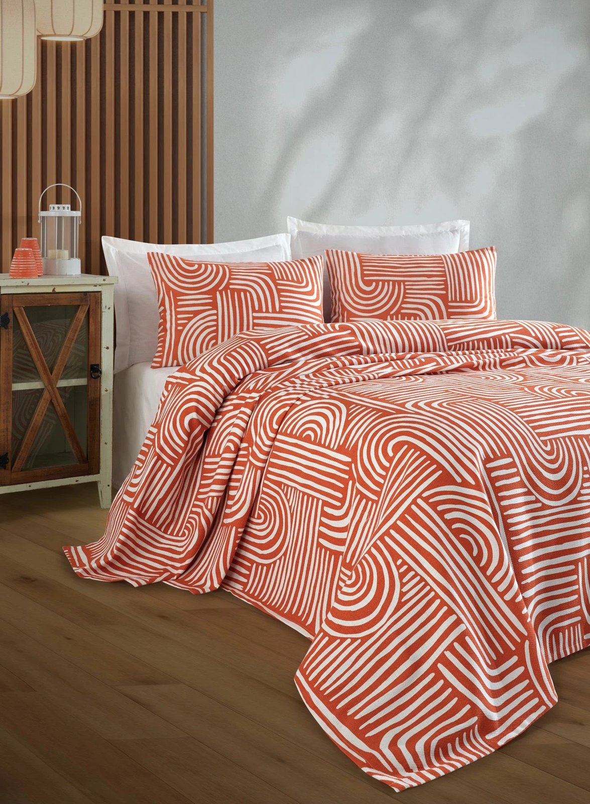 Pike teke Line Art, ngjyrë qeramike