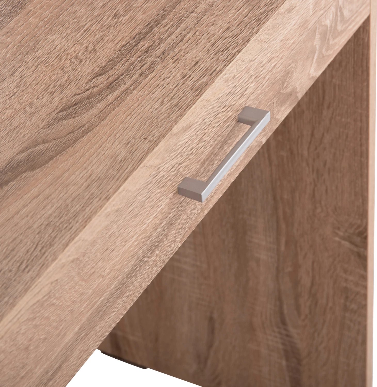 Set tavoline për grim me pasqyrë dhe karrige CRYSTEL FH9938.11 melaminë ngjyrë lisi Sonama 74x39x155H cm.