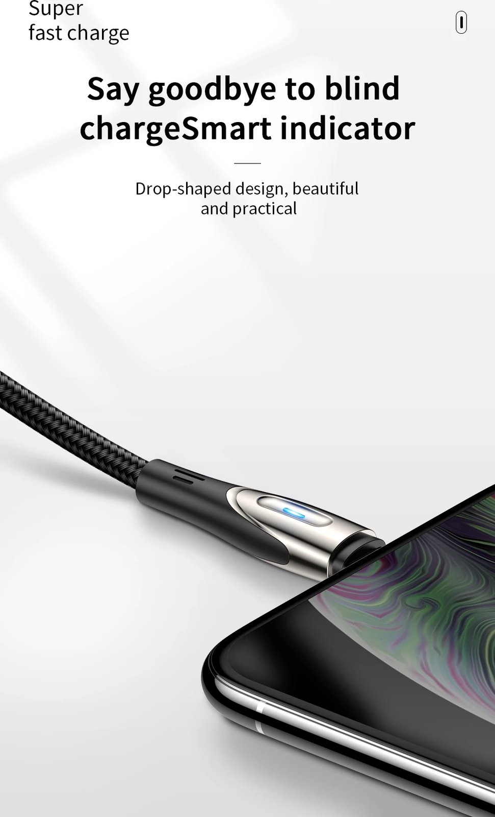 Kabllo Joyroom Sharp Series S-M411, USB-A në micro USB, 1.2m, 3A, e zezë