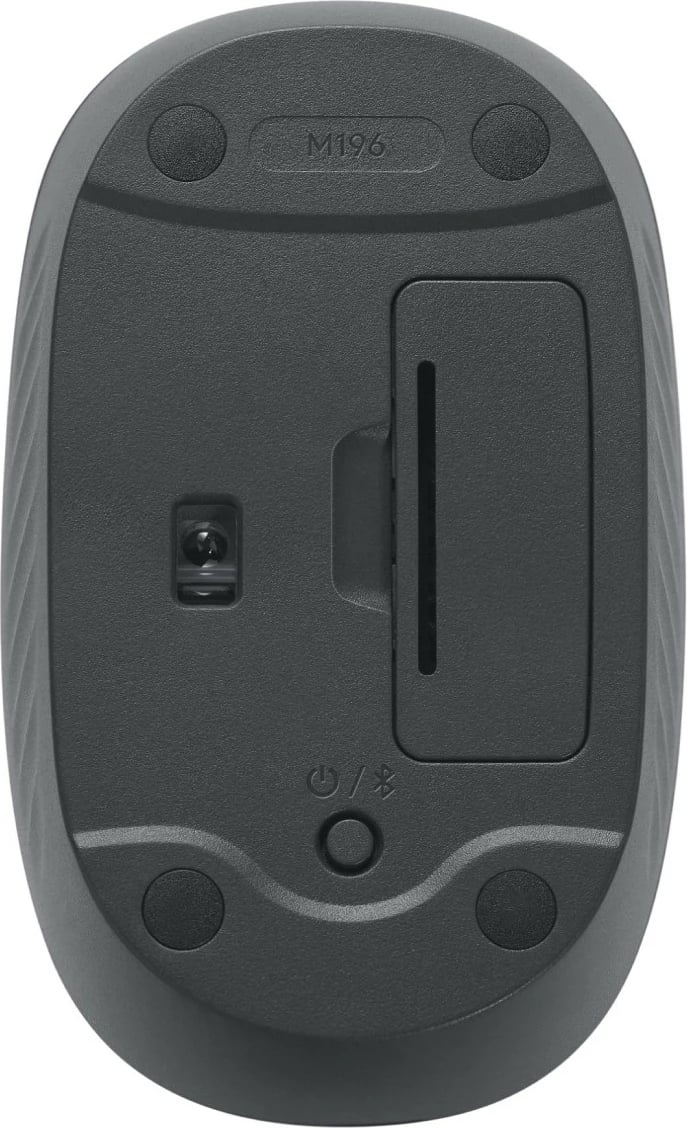 Maus Logitech M196, Ambidextrous, IR LED, Bluetooth, 1000 DPI, Graphite