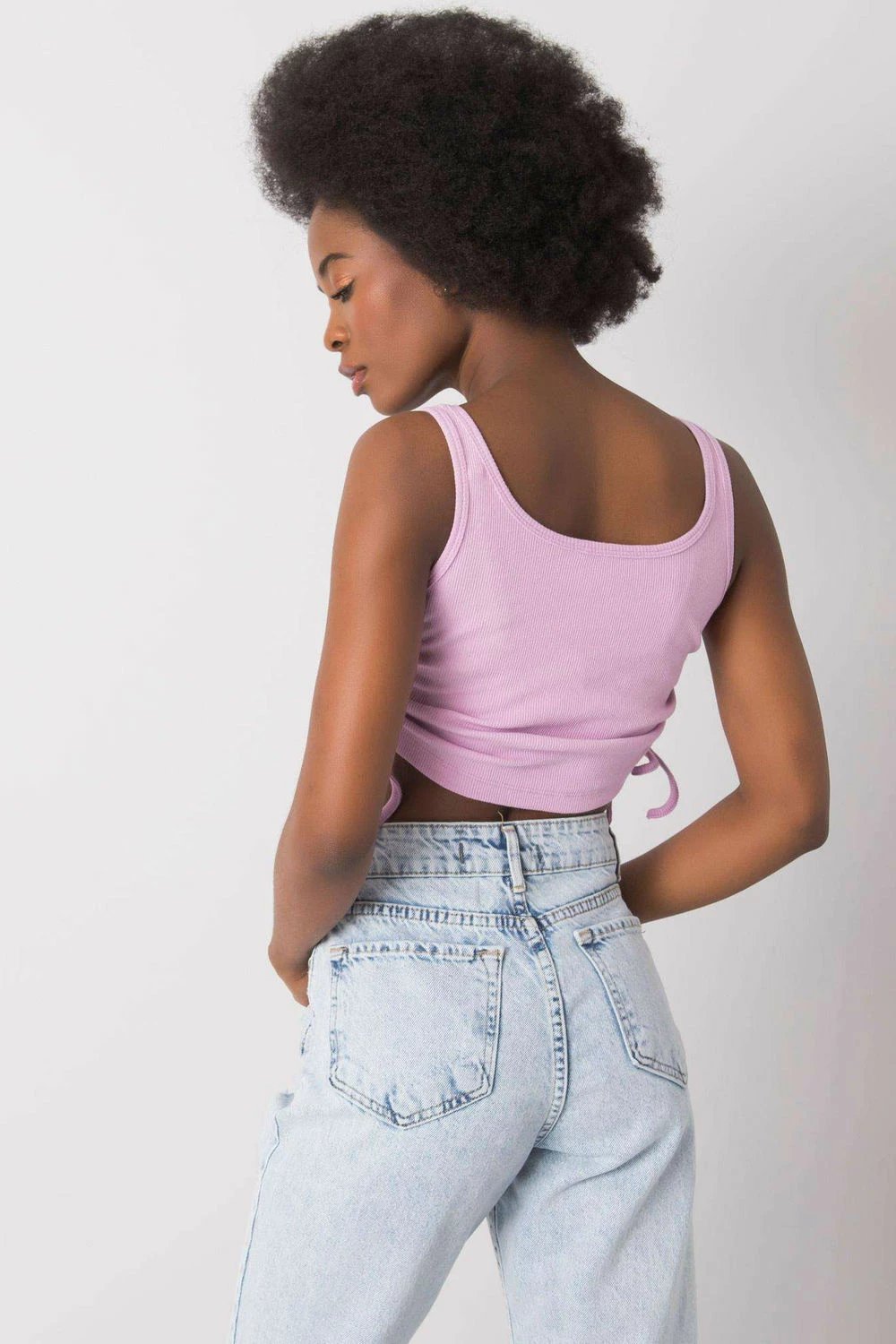 Crop top për femra Rue Paris 215393, vjollcë