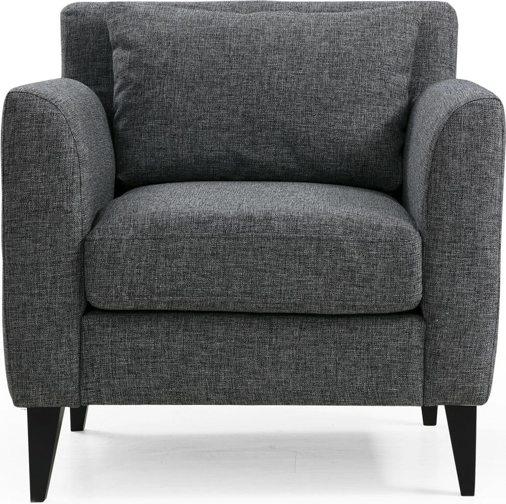 Karrige Wing, stil nordik, ngjyrë gri e errët