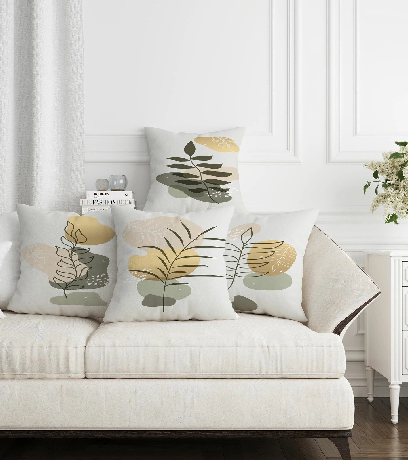 Set mbulesash jastëku (4 copë), dizajn Aberto, ASR-plw4 - 13