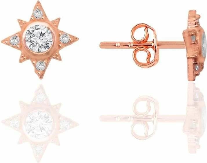 Vathë argjendi ngjyrë ari rozë, SGTL12658, 8.5mm