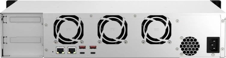NAS QNAP TS-873AeU-4G, 8 vende për disqe, AMD Ryzen V1500B, 4GB RAM, Rack 2U