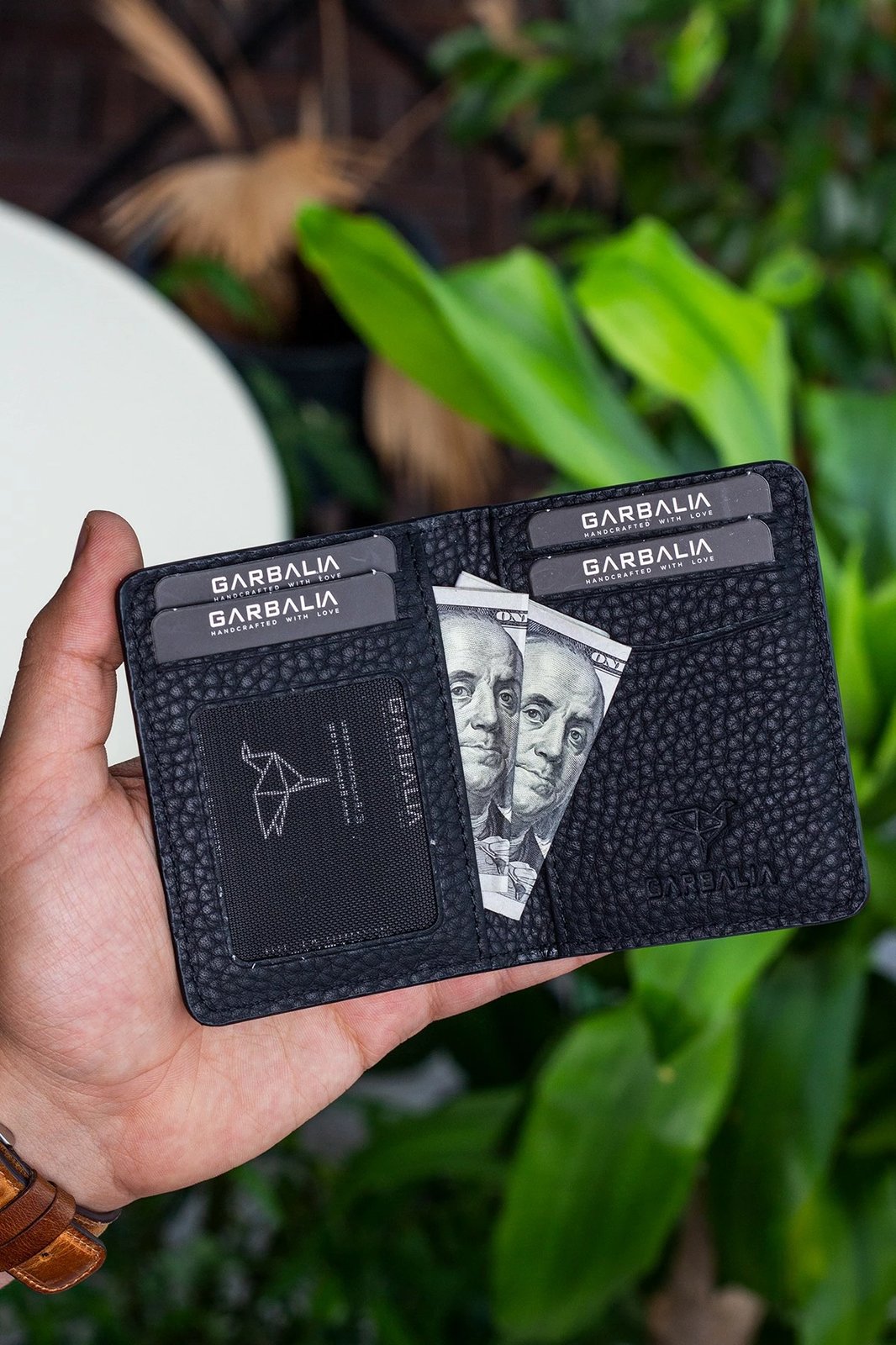 Mbajtës kartelash Zoozie Bags, Nahita, ngjyrë e zezë