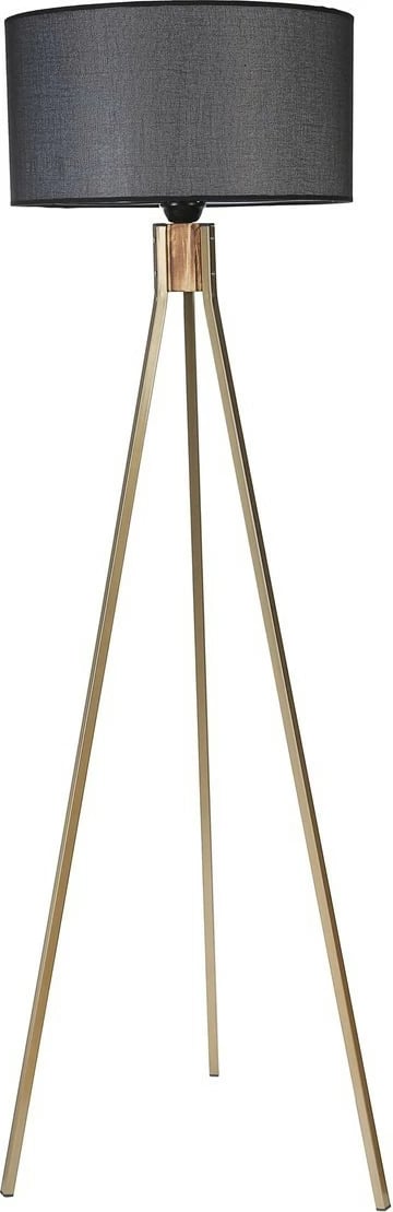 Llambë dyshemeje Opviq, 8829-8, e zezë dhe ari, 155cm