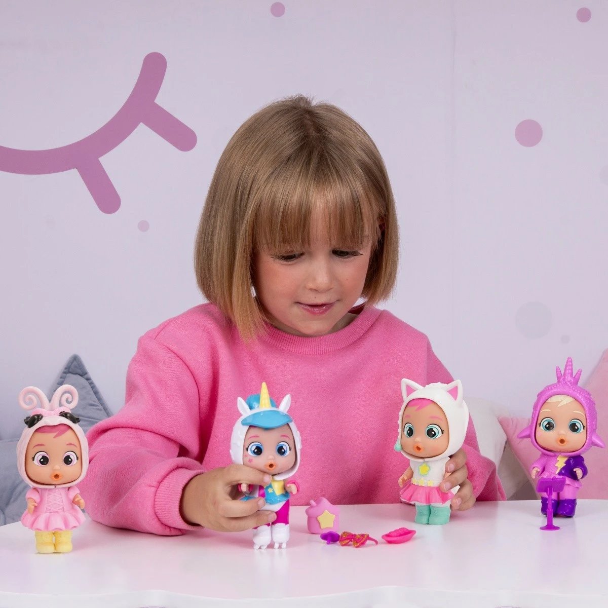 Kukull Cry Babies Magic Tears Di Stars Talent Daisy, Tm Toys, IMC916128, plastikë, për vajza