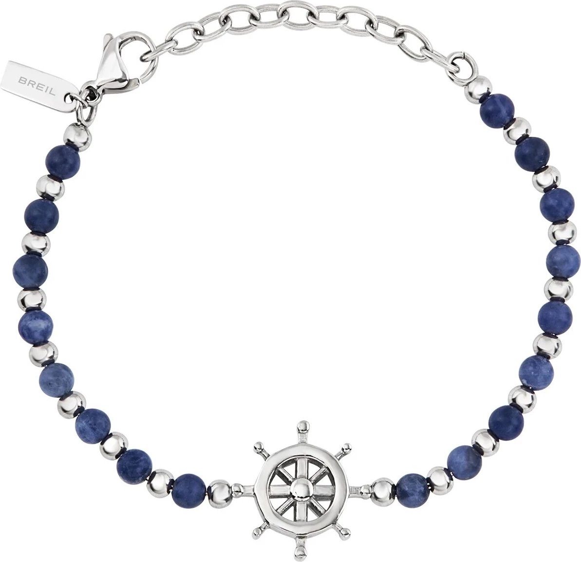 Byzylyk për meshkuj BREIL JEWELS TJ3587, argjendtë/blu