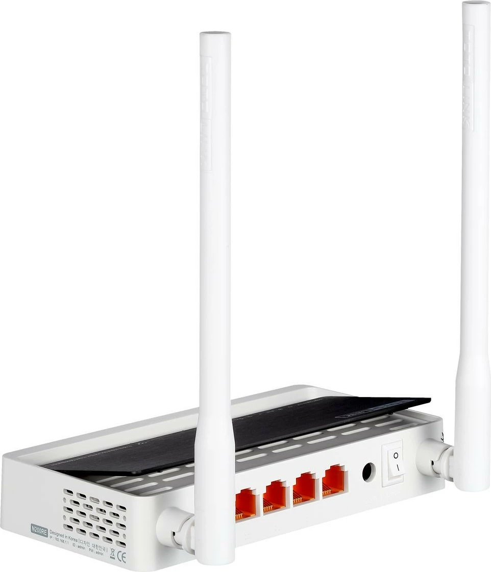 Router WiFi Totolink N300RT, 300 Mbps, 2 antena, E bardhë/E zezë