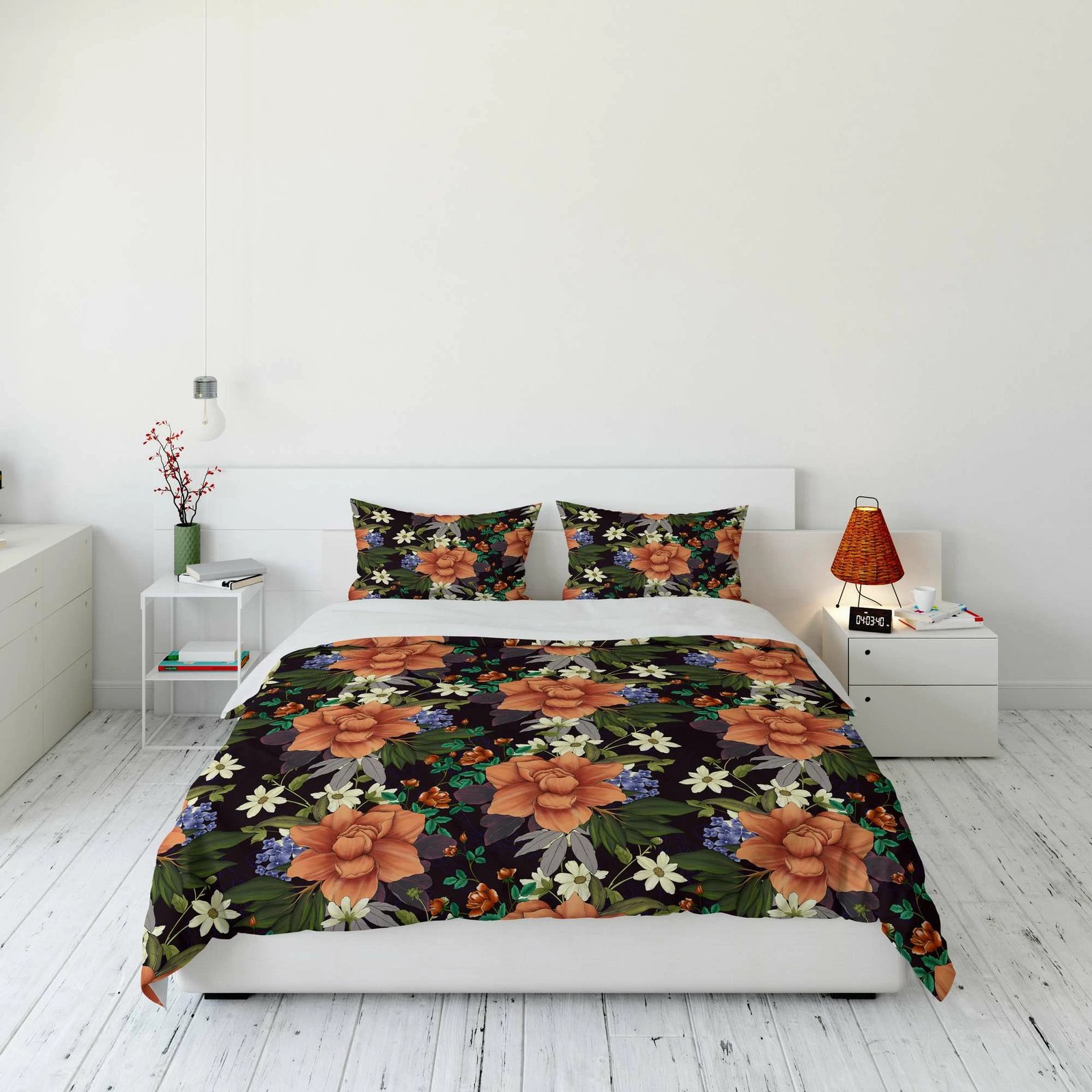 Set mbulesë për jorgan Super King, shumëngjyrësh, L'essentiel, FLW_DVT25-29 Set mbulesë për jorgan Super King, shumëngjyrësh, L'essentiel, FLW_DVT25-29