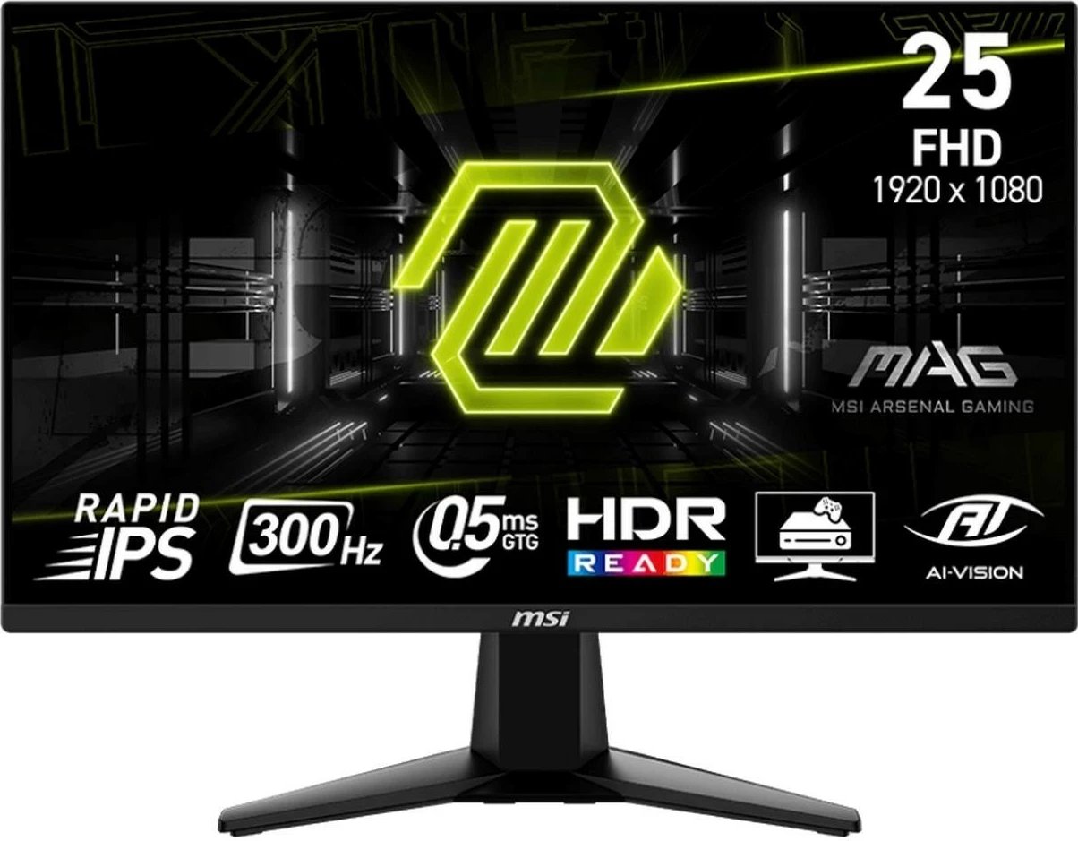 Monitor MSI MAG 255XF 24.5 inch Rapid IPS Full HD 300Hz i zi