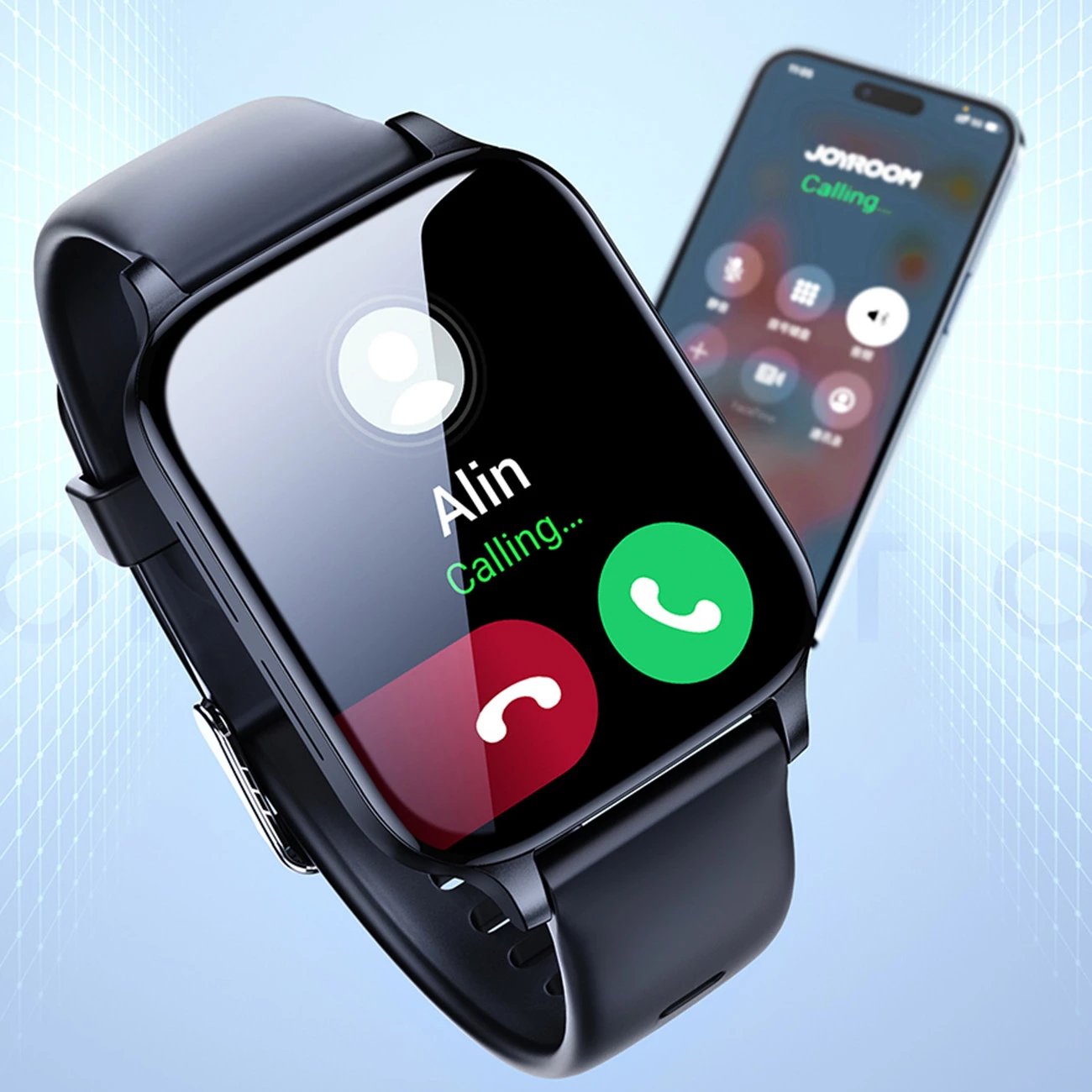 Smartwatch Joyroom Fit-Life JR-FT3 Pro, Bluetooth 5.1, 64MB, IP68, E zezë