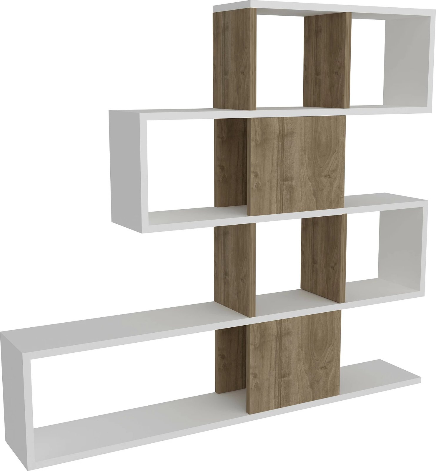 Raft librash Hanah Home, Karlin, bardhë dhe arre