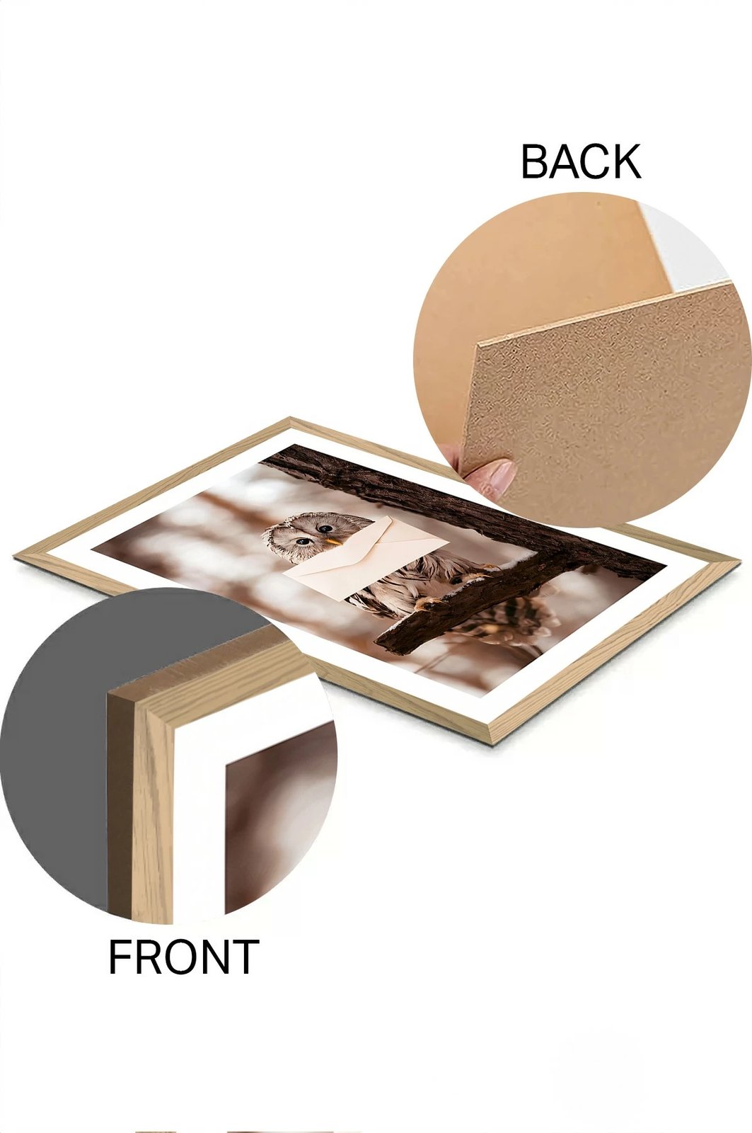 Pikturë dekorative, Wallity, Tekhammdf116, shumëngjyrëshe, 33x48cm