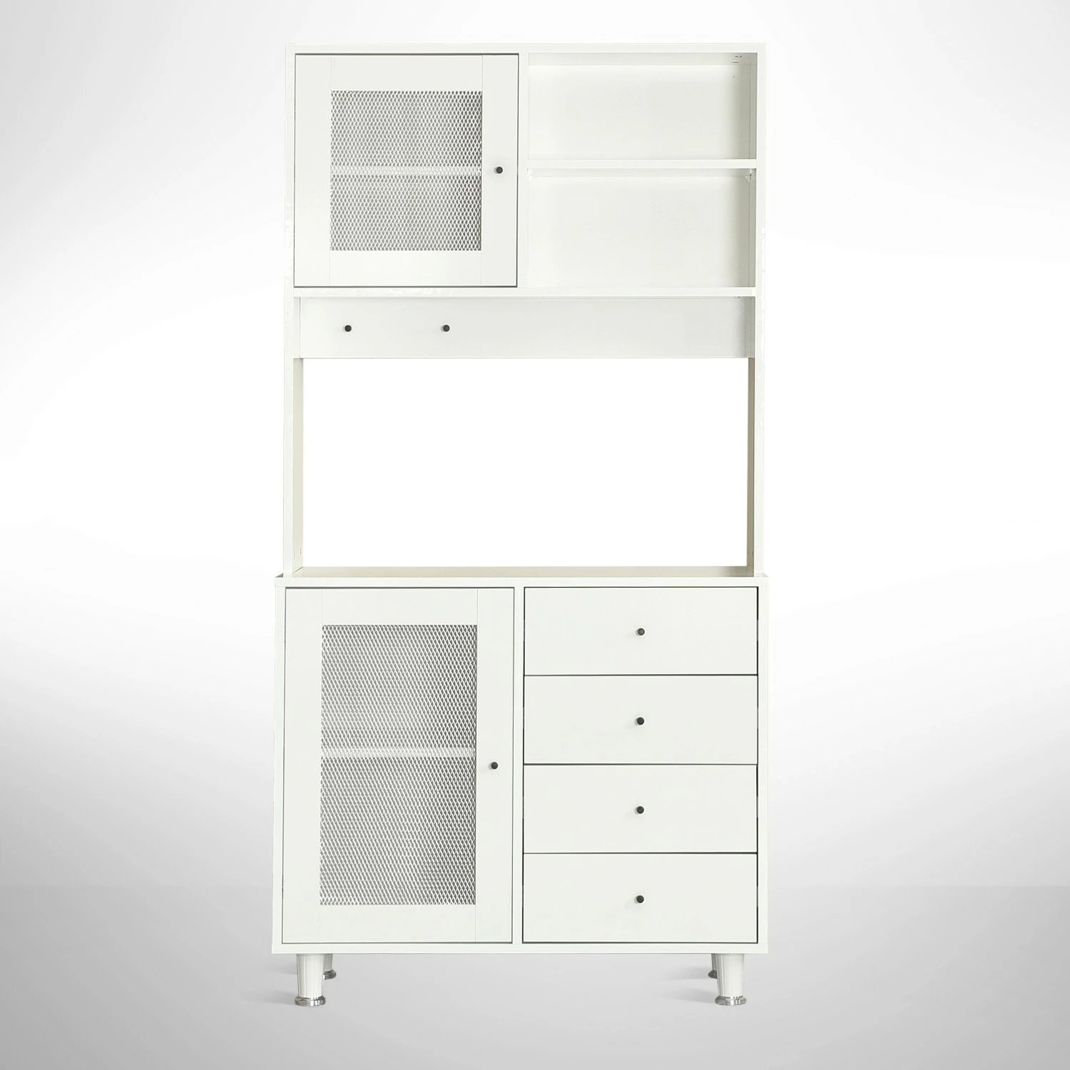 Dollap multifunksional Hanah Home, Grano 96, i bardhë