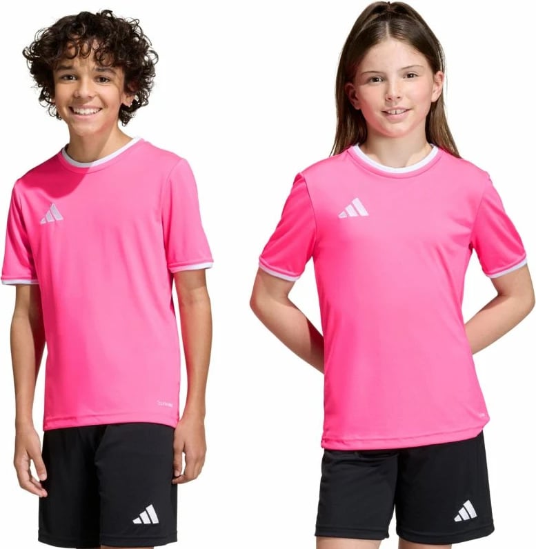Maicë futbolli për fëmijë adidas, rozë