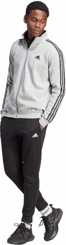 Trenerka për meshkuj adidas, e zezë dhe gri
