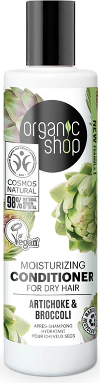 Kondicioner flokësh Organic Shop Artichoke & Broccoli uniseks 280ml
