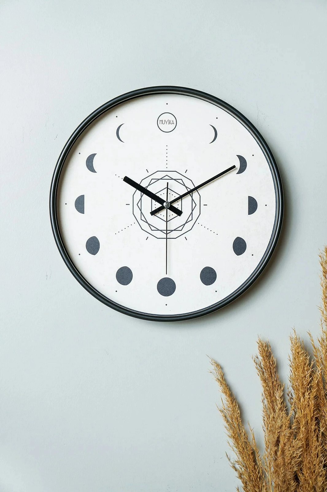 Orë muri dekorative Wallity, shumëngjyrëshe, 30x30cm