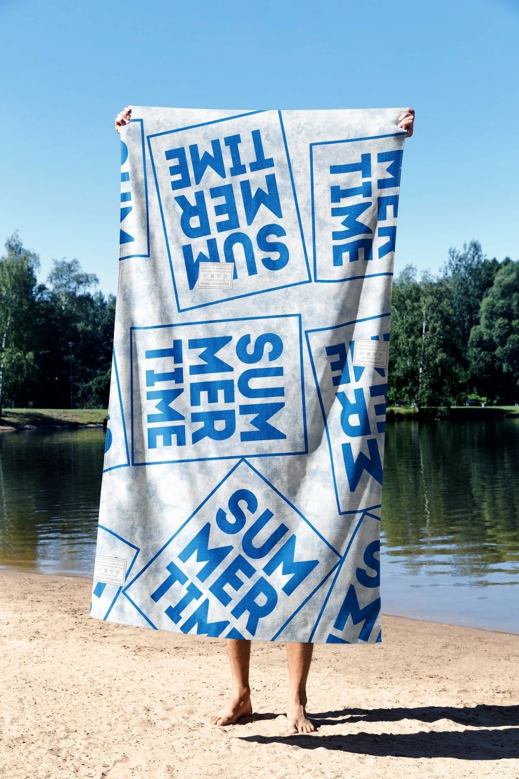 Peshqir plazhi Mijolnir, shumëngjyrësh, Summer Time 90